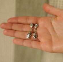 Load image into Gallery viewer, Funky Solid Silver Studs
