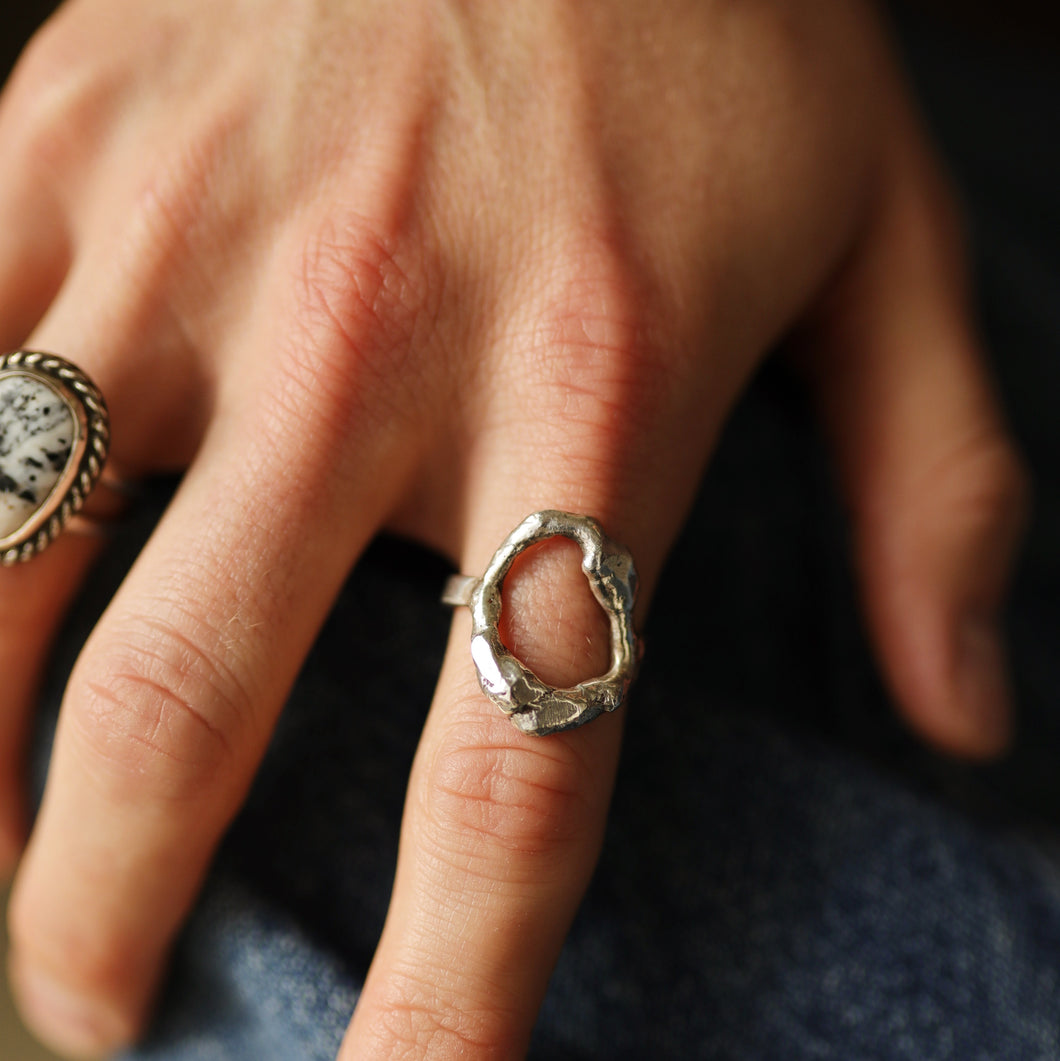 Funky Solid Silver