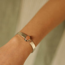 Load image into Gallery viewer, Coral Moonstone Cuff
