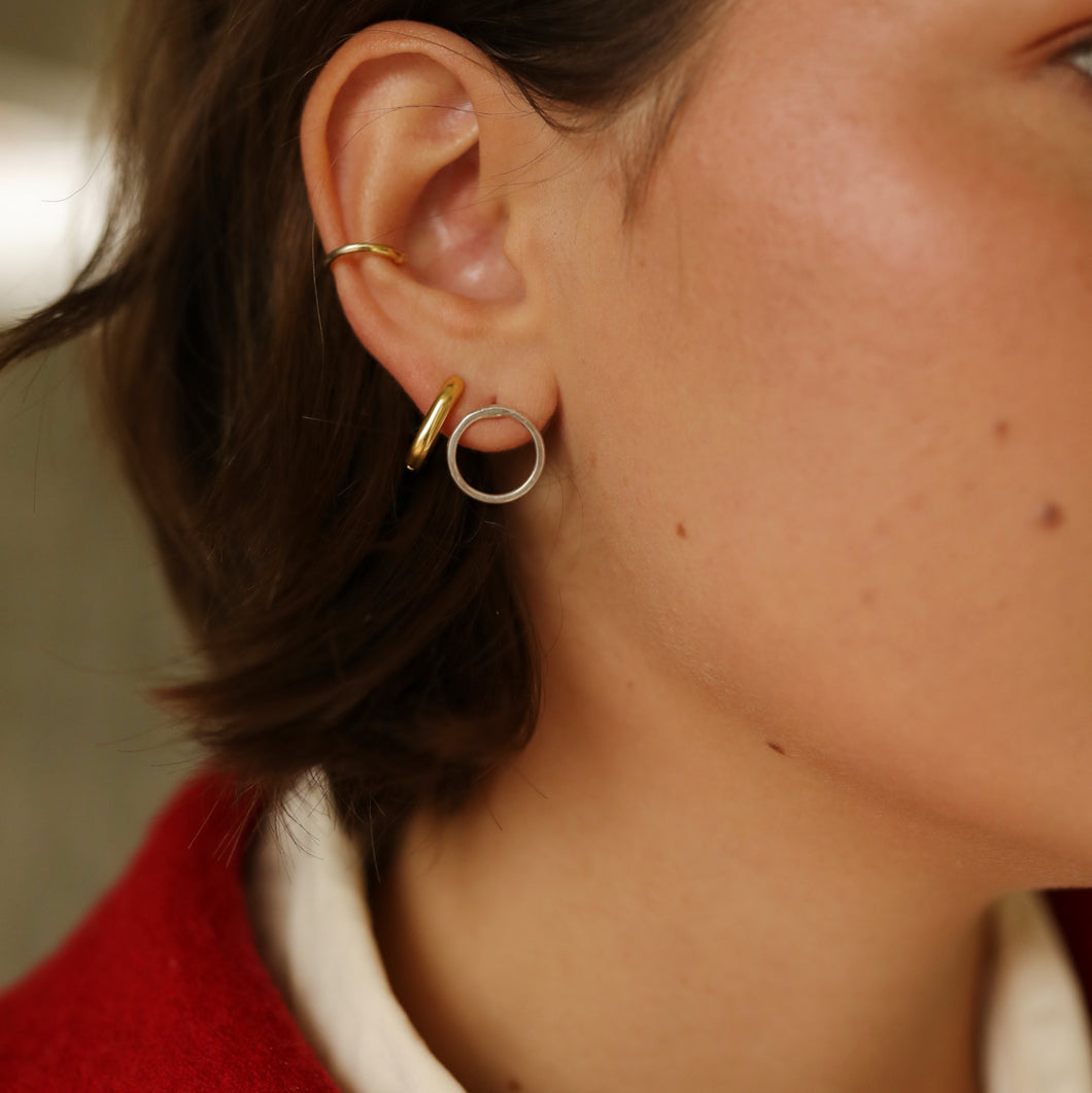 Circle Studs - Made to Order